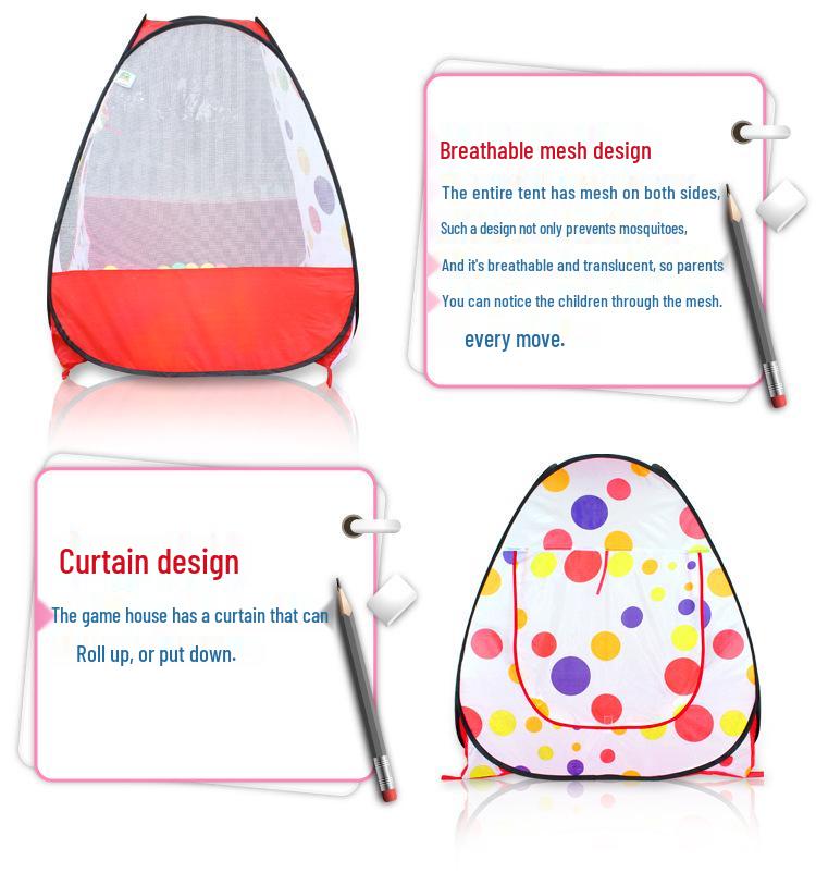 Huiqu 2016 Kids' Large Play Tent Cottage Toy House