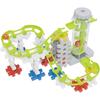 Gakken New Block Rolling Queue Spiral Tower DX Set 15 Types 109 Parts for Ages 4 and Up