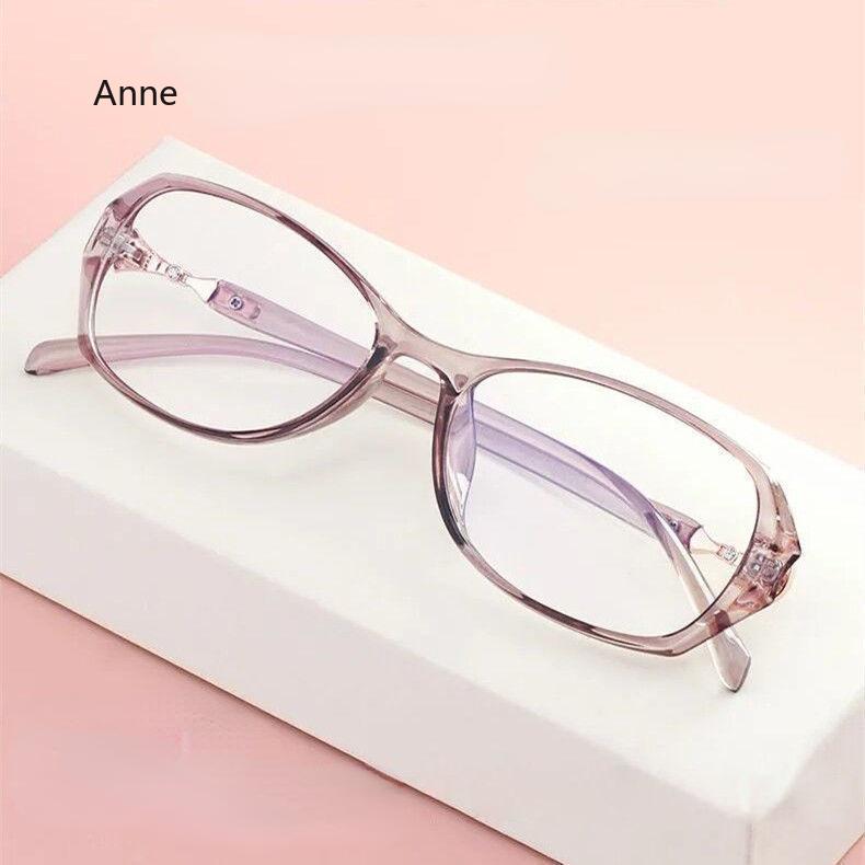 Blue Light Blocking Reading Glasses for Women Vintage Computer Eyewear Presbyopia +1.5 +2.0 +2.5 +3.0 +3.5 +4.0 Correction