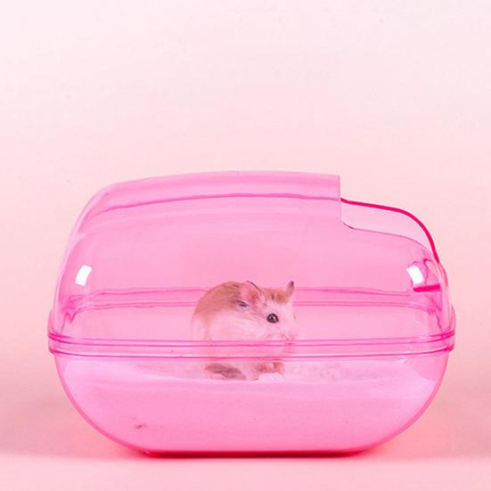 Hamster Bathroom Easily Draining Large Space Broken-proof Small Animals Rabbit Chinchilla Toilets