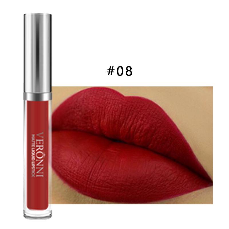 Charming Matte Velvet Lip Gloss: Long-Lasting, Non-Stick, Mist Finish Liquid Lipstick