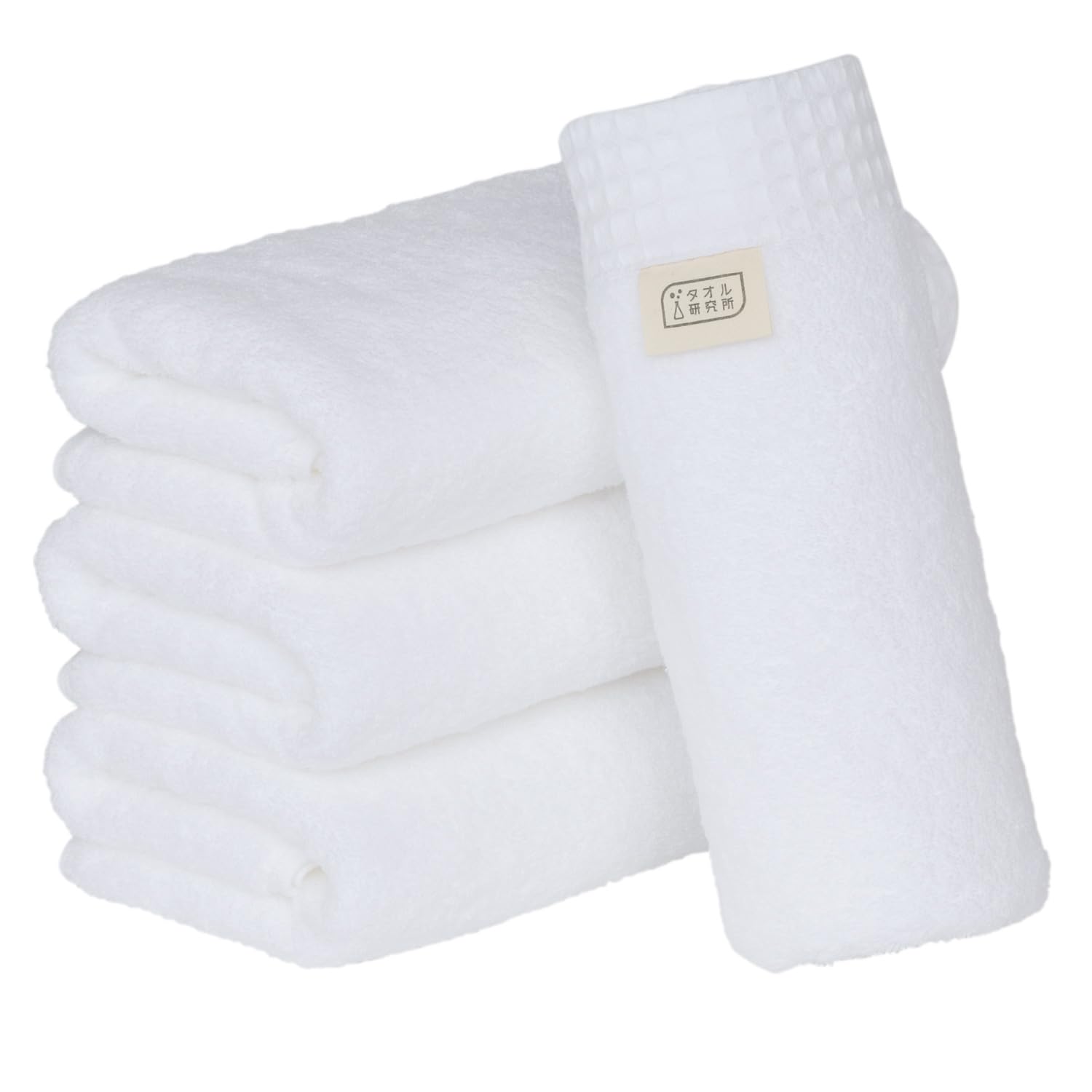 

Towel Laboratory Large Face Salt Set of Professional Fast JapanTechnology [Toughness PRO] #005 Towel, White, 4, Grade, Thick, Volume, Long-Lasting,