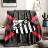 Santos Futebol Clube Theme Blanket Suitable For The Sofa Camping And Travel Made Of Soft Flannel Material An Ideal Gift For Occasions Such As Birthday