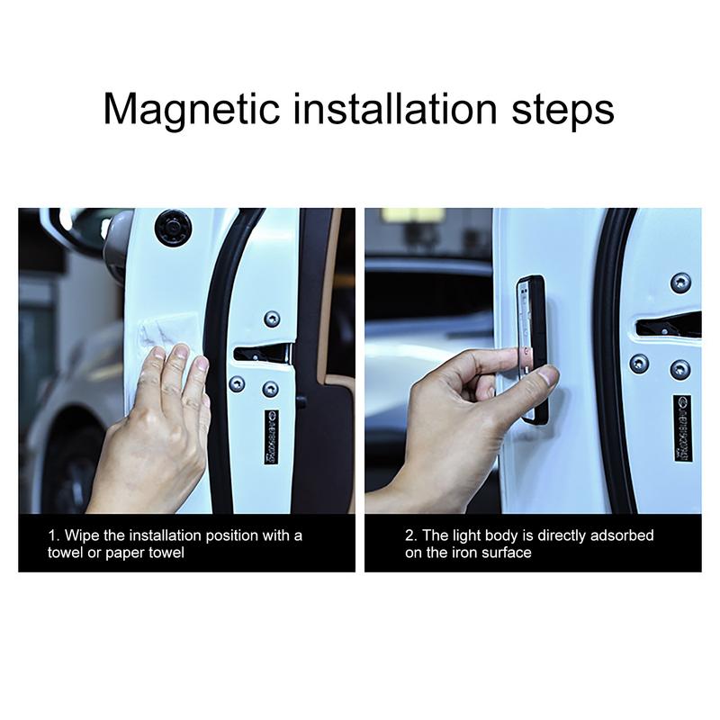 Wireless LED Flashing Lights 7 Colors LED Anti-Collision Light High Brightness LED Warning Lights Motorcycle LED Flash Light