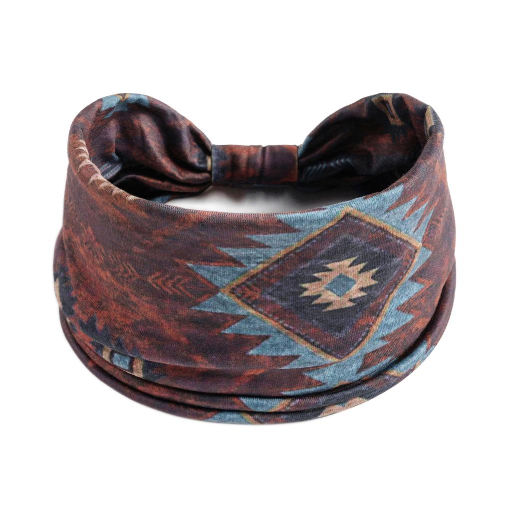 Bohemian Wide Cotton Stretch Headbands Women Headwrap Turban Headwear Bandage Hairbands Bandana Wide Headbands Hair Accessories