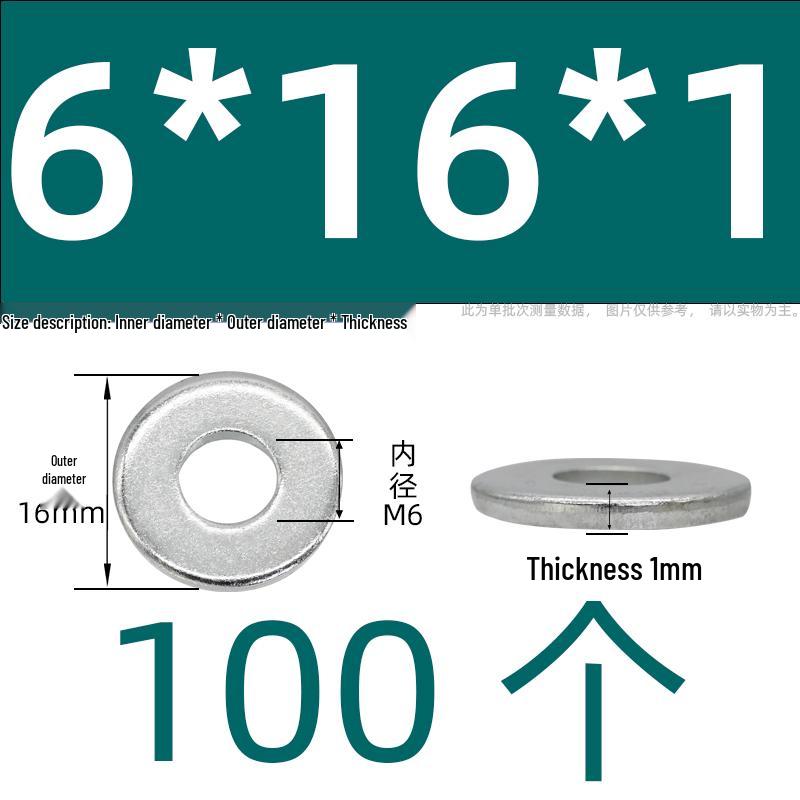 Ultra-Thick Galvanized Flat Washer Shim for M5-M30 Bolts