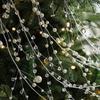 New Christmas Crystal Pearl Bead Pendant for Tree & Wreath Decoration