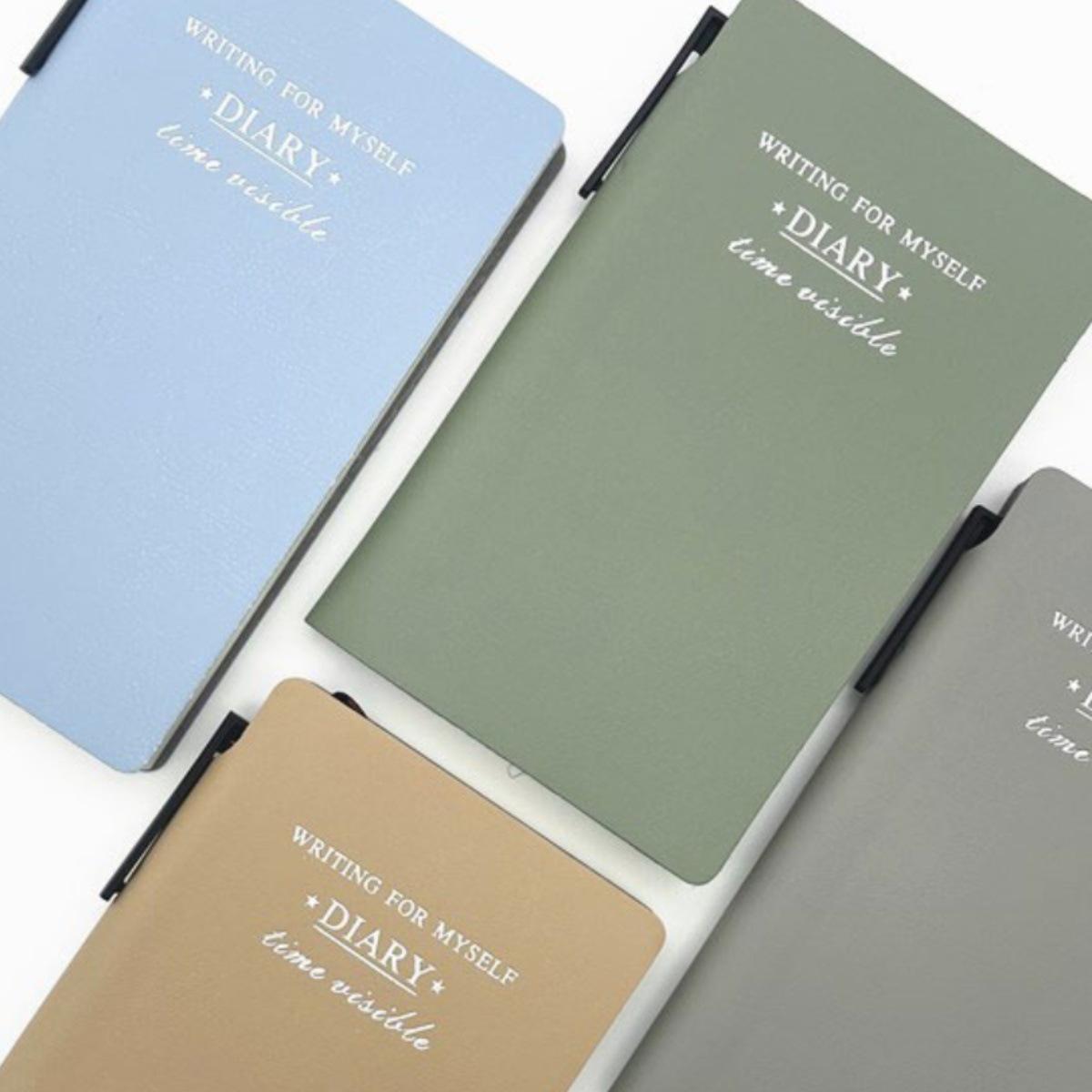 

A6 Student Planner with Pen: Portable Diary and Fresh Pocket Notebook Blue with Pen - 1 Notebook