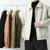 Lamb Velvet Autumn and Winter New Style Contrasting Color Jacket Men's Casual Workwear Jacket for Men