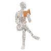 Reading Woman Ornament  Abstract Letter Print Statue Art Craft for Bookshelf Home Living Room Office Cafe Decor Room Tabletop