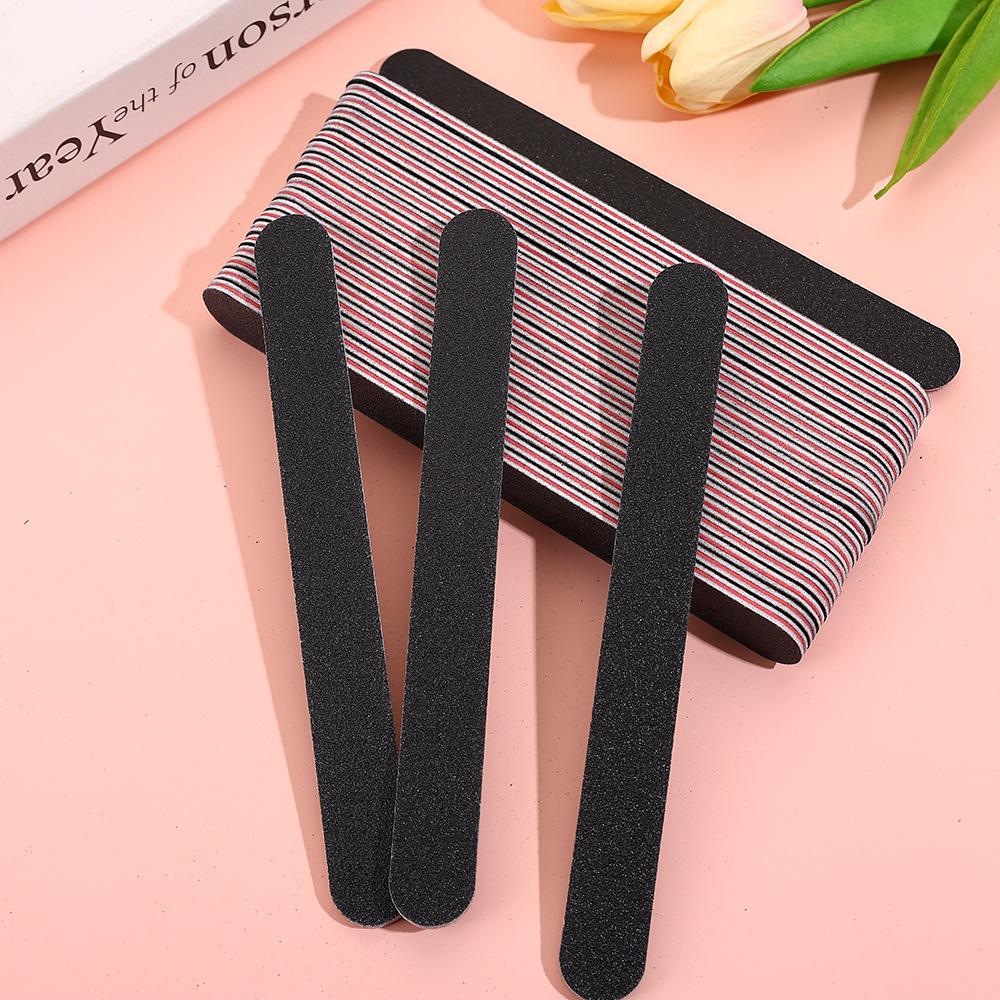 10pcs Nail Files Double Sided Emery Board Reusable Nail Buffers Manicure Tools For Natural Nails Acrylic Nails Home And Salon Use Nail Art Tools
