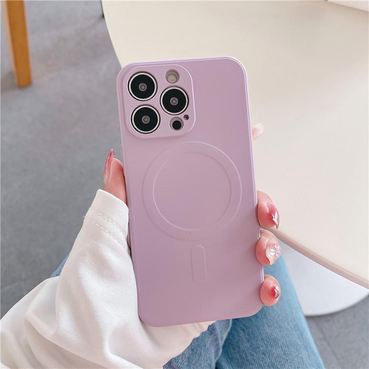 Magsafe Magnetic 14pro Wireless Charging IPhone16 Protective Case Liquid Silicone. Applicable To IPhone 15 Phone Case