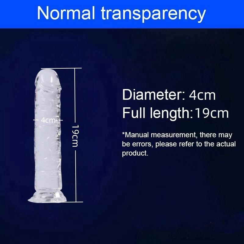 Realistic Dildo 7 Size Jelly Penis Suction Cup Dildo Female Masturbator Clitoral Stimulator Big Dick Lesbian Sex Toys For Women