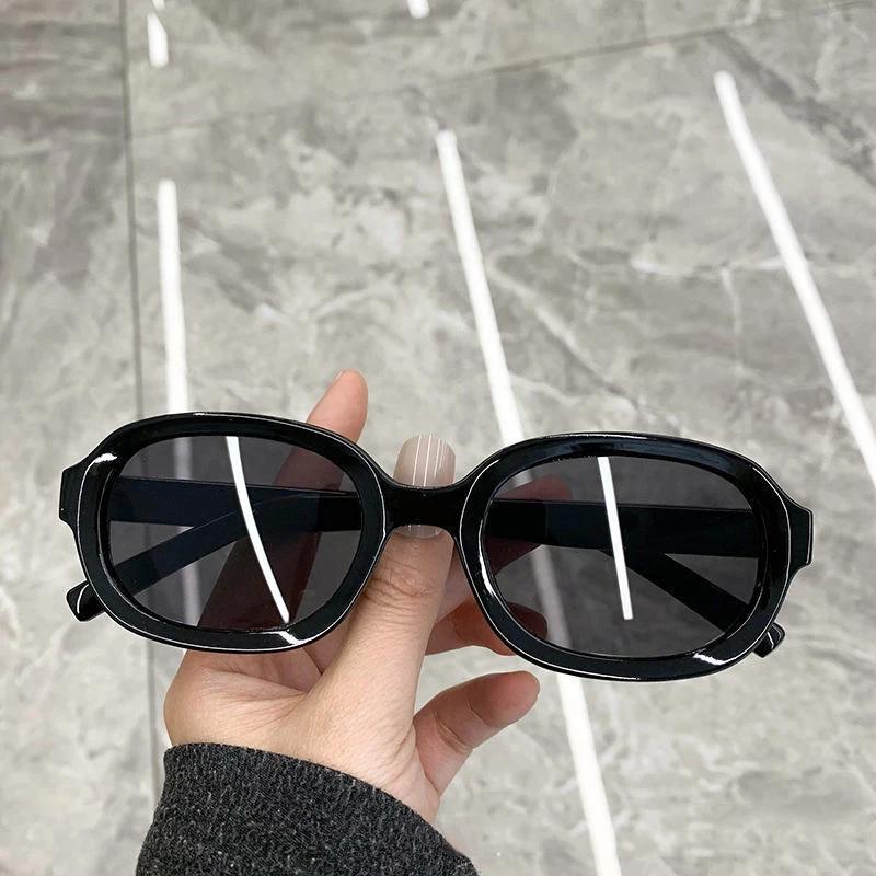 

New Fashion Vintage Sunglasses Women Designer Retro Rectangle Sun Glasses Female Ins Popular Ellipse Square Eyewear MULTI