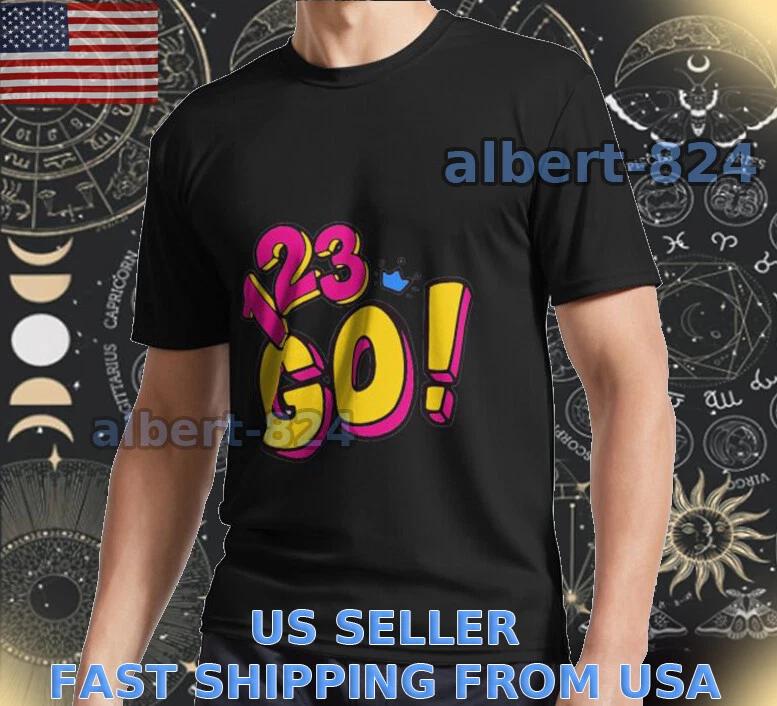 

НОВАЯ РУБАШКА 123 GO ЛОГОТИП Футболка СМЕШНОЙ АМЕРИКАНСКИЙ РАЗМЕР S ДО 5XL S