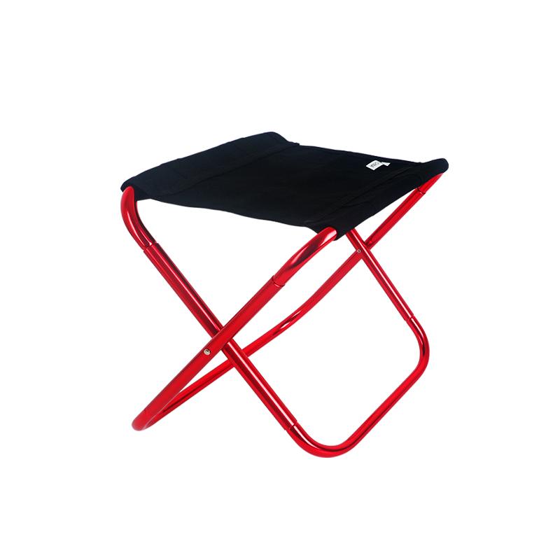 D2 Outdoor Portable Folding Picnic Camping Chair Stool Mini Storage Fishing Travel Foldable Chair Ultralight Aluminium Alloy
