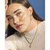 Collier de malachite Luxenter fini en or jaune 18K - Mossir