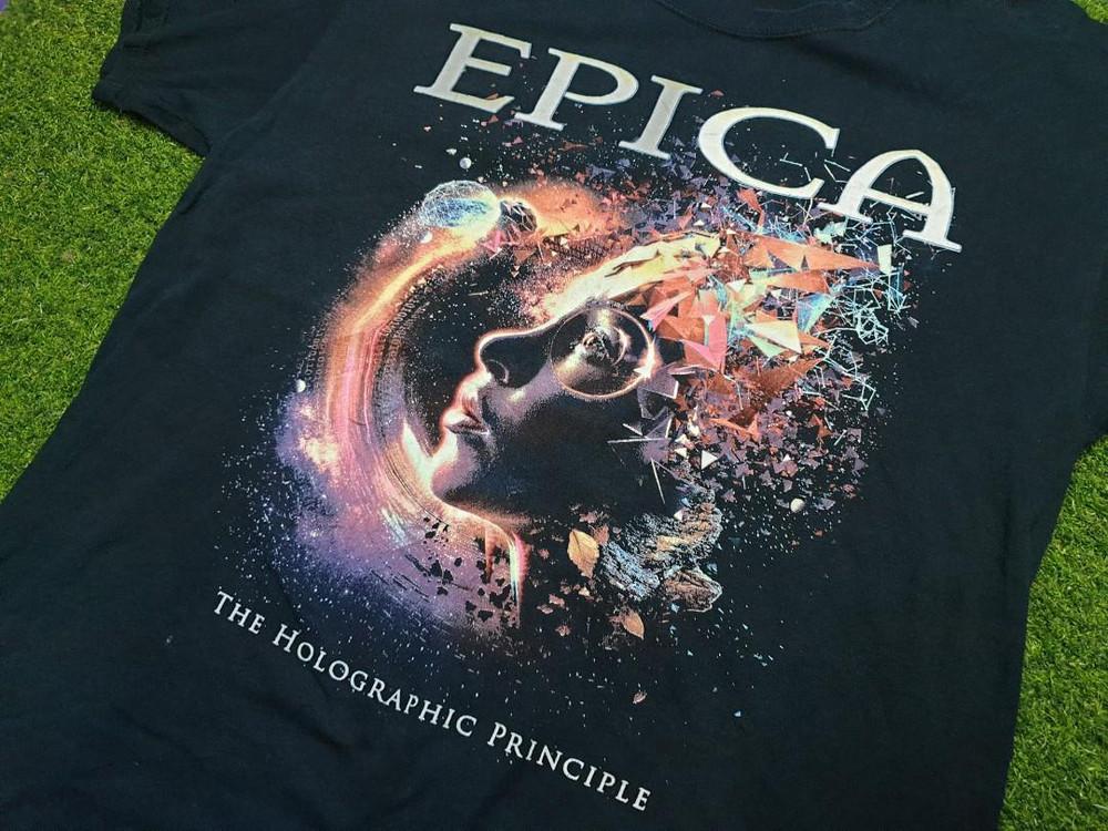 

EPICA The Holographic Principle T-Shirt Men Women Cotton Tee SB256 Unisex T-Shirt XXXL