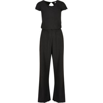 Urban Classics Womens/Ladies Ribbed Wide Leg Jumpsuit