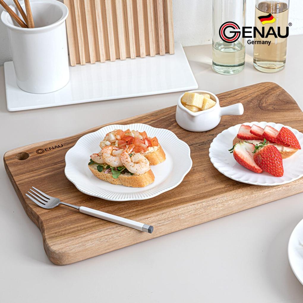

[HOT DEAL][GENAU] Jenau Teak Wood Square Cutting Board