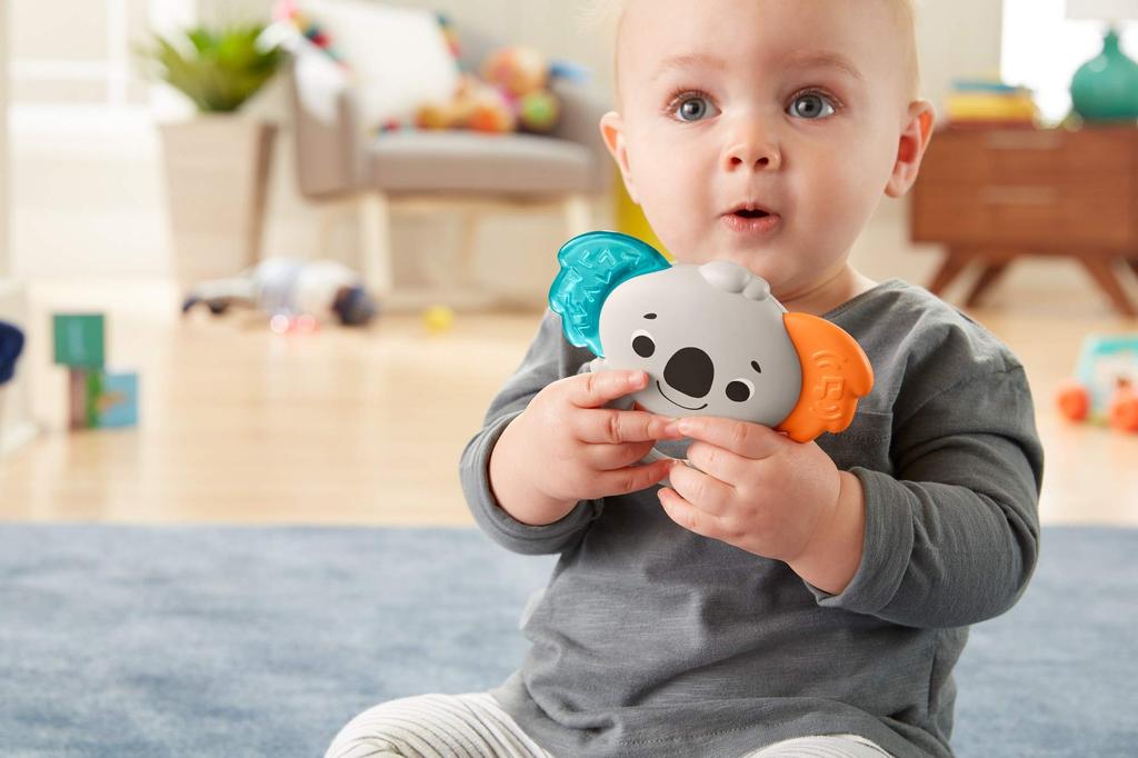 Fisher-Price Fun Melody Koala Teether [Ages 3 Months and Up] [Educational Toy] [Teether] GJD36