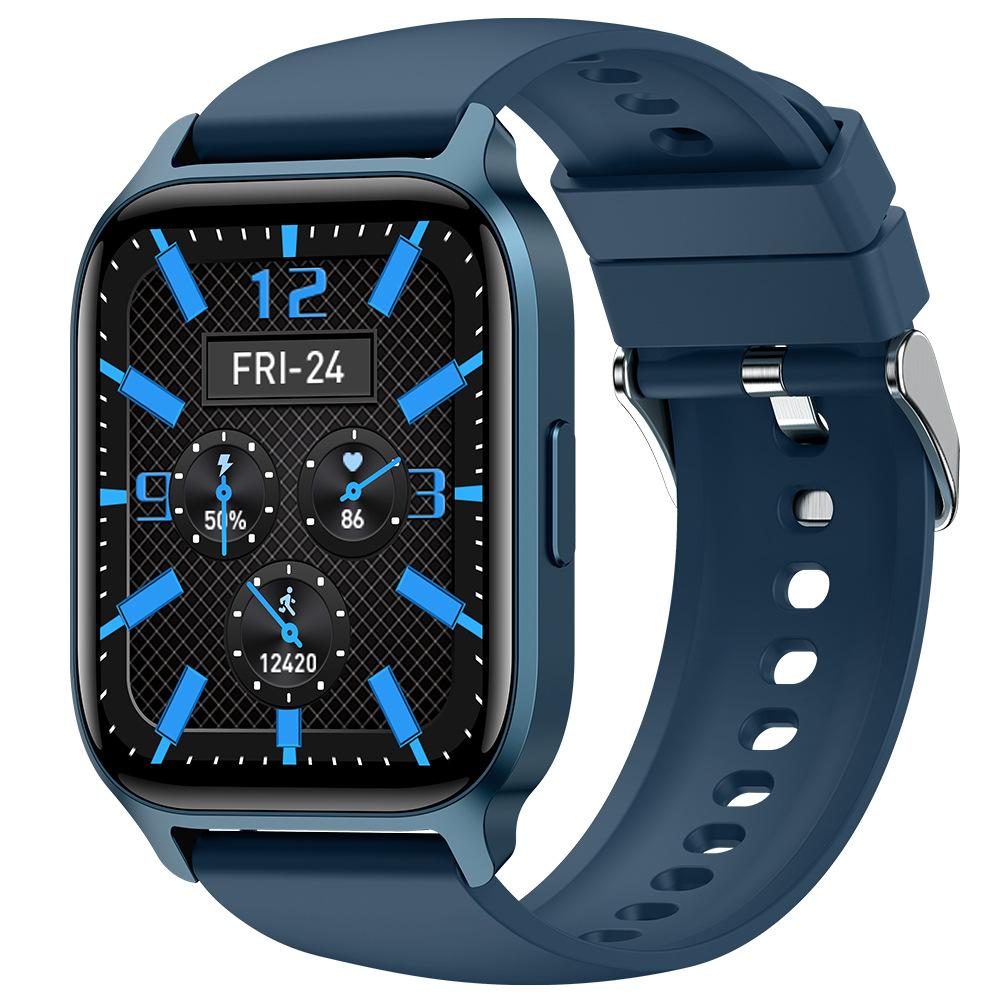 

Y3 Smart Watch 1.85inch Bluetooth Call Music Player Outdoor Sports Fitness Tracker Наручные часы для мужчин и женщин Smartwatch синий