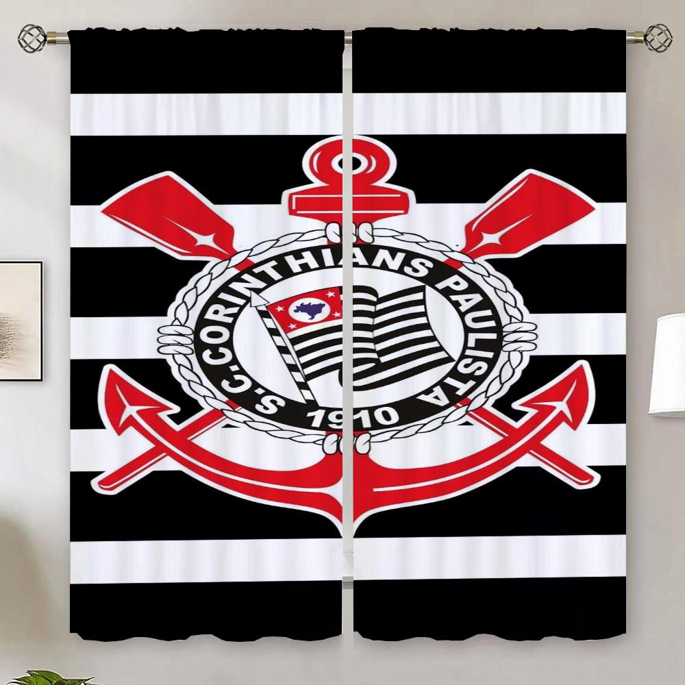 

Corinthians Curtains for Kitchen Curtain Elegant Room Curtains in the Living Room Blind Shades Blackout Curtain 100% Blinds Lace W50xH70cmx2pcs-CL