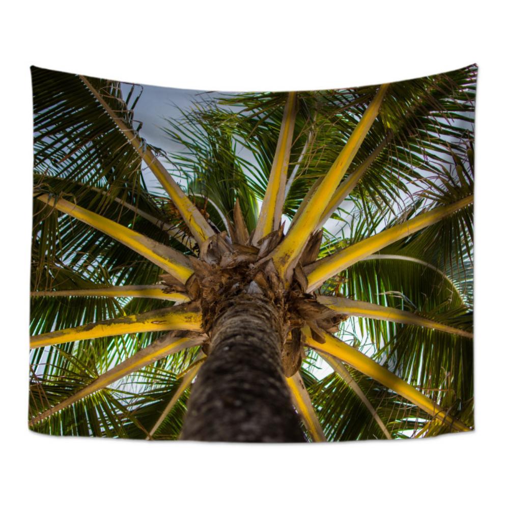 

Скандинавская прикроватная тумбочка Ins, висящая на ветру ткань, пляжный пейзаж, украшение стены, картина, фоновая ткань для гостиной, негабаритная ткань, постер, гобелен для спальни 75*95cm