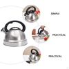 Whistling Tea Kettle for Stovetop 3L Pot Cookware Portable Stainless Steel Teapot Water