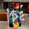 Fashion Night Owl Pattern Phone Case For Xiaomi 17 Pro Xiaomi 17 Pro Max Transparent TPU Soft Cover Shockproof Couple Shell
