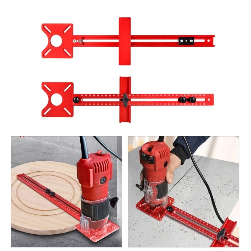 Convenient Router Milling Bracket Tool for Woodworking Enthusiasts and Professional Improve Accuracy and Safety