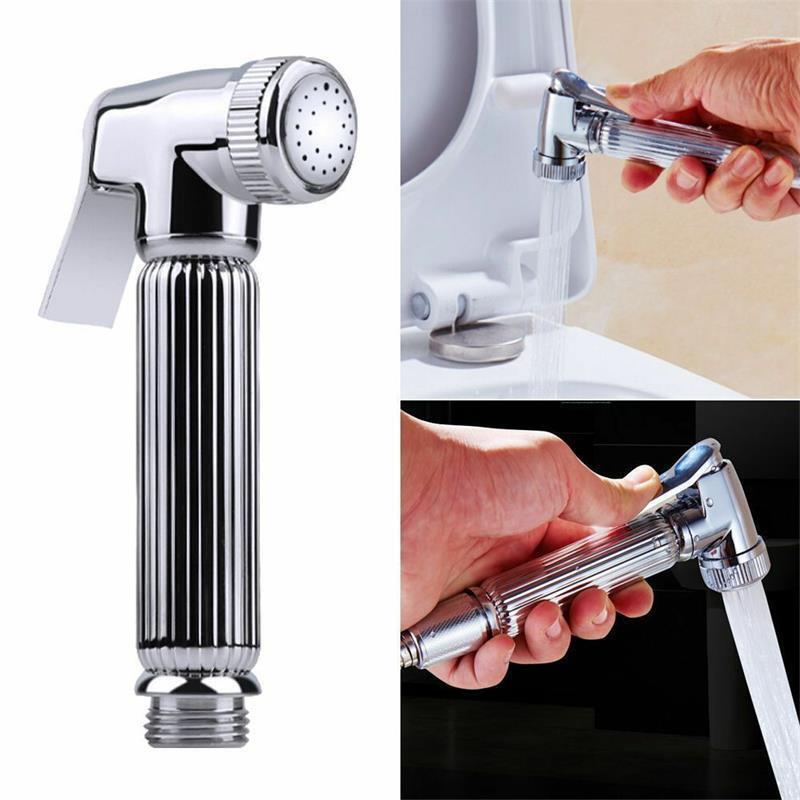 Premium Zinc Alloy Female Washer Sprayer Gun Set Handheld Pressure Boost Toilet Companion