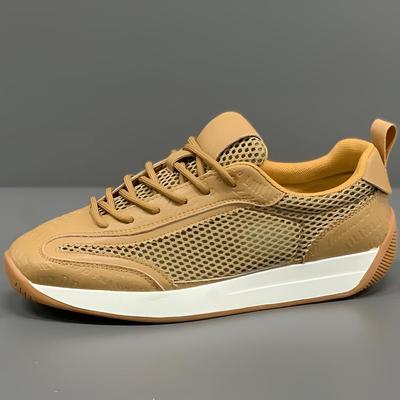 Chunky Sneaker Plus Size 39-44 Men Women Retro Running Shoes Fashion Casual Leather Fabric Upper Height Increased Platform Shoes