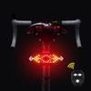 1 Pcs Bike Turn Signal Taillight Usb Rechargeable Remote Control Ultra Bright For Night Cycling