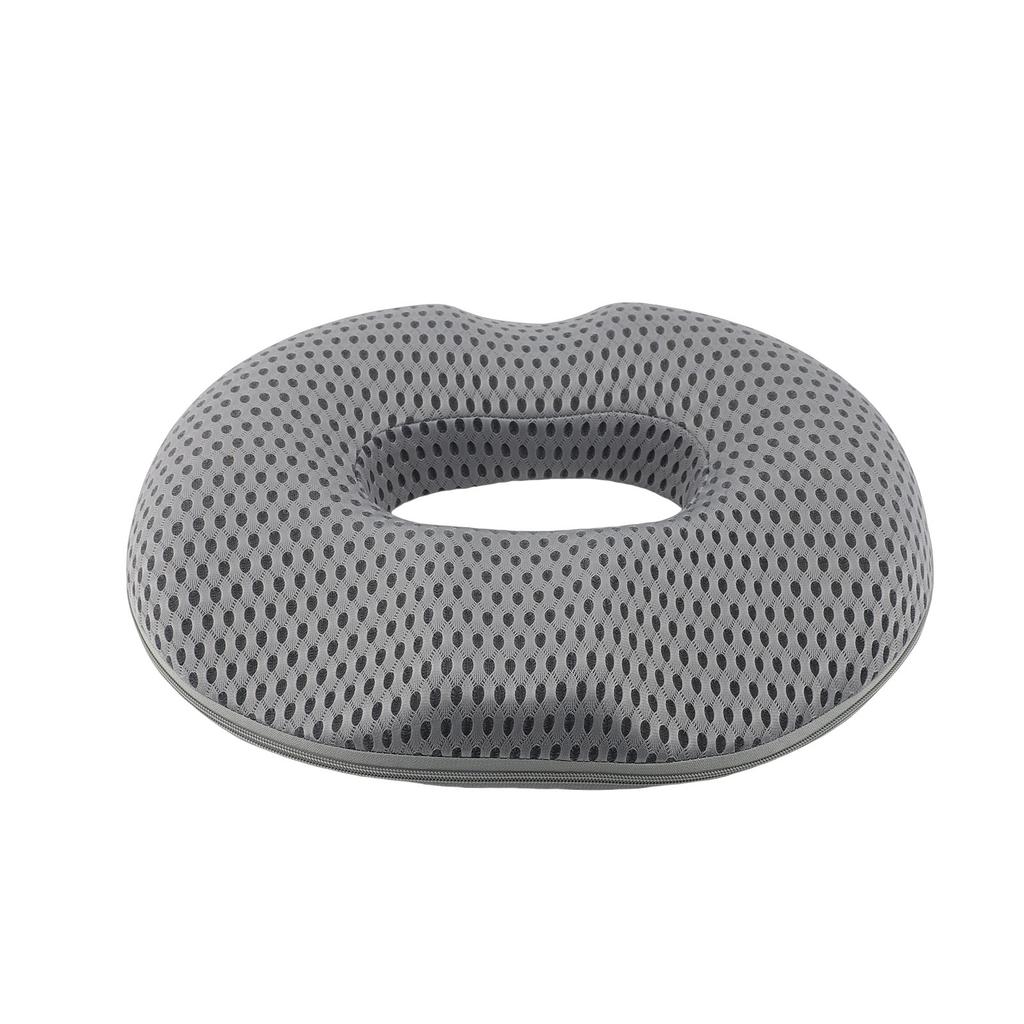 Memory Foam Seat Cushion Donut Shape Ergonomic Chair Seat Pad Portable for Car Home Office Long Sitting Workers