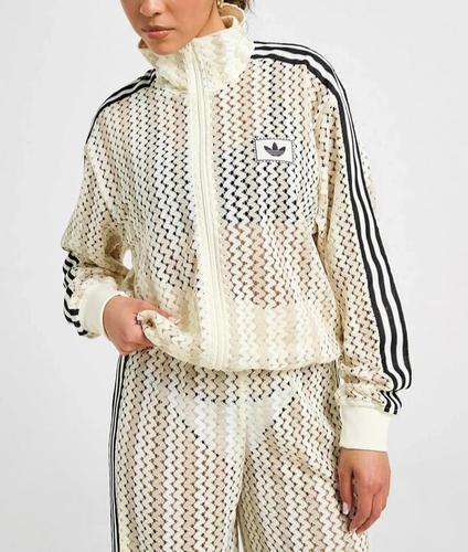 adidas Originals Summer Glow Firebird Track Top KC0749 Women's White