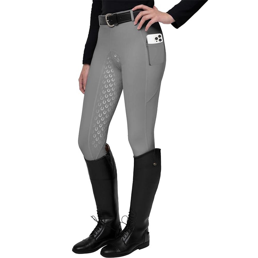 Rima Unisex Summer Equestrian Pants with Anti-Slip Silicone Grip