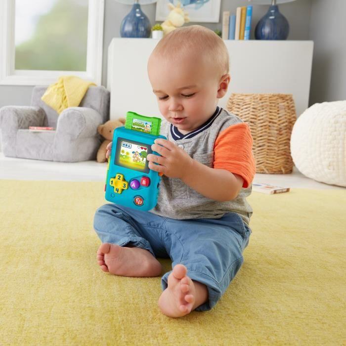 Jouet d'éveil 1er âge - FISHER PRICE - Ma Première Console de Jeu Rires et Éveil - Musical - De 6 à 36 mois