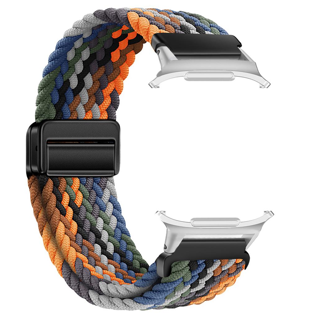 For Samsung Galaxy Watch Ultra Strap 47mm Accessories Magnetic Nylon Braided sport Bracelet Correa Galaxy Watch 7 Ultra Band