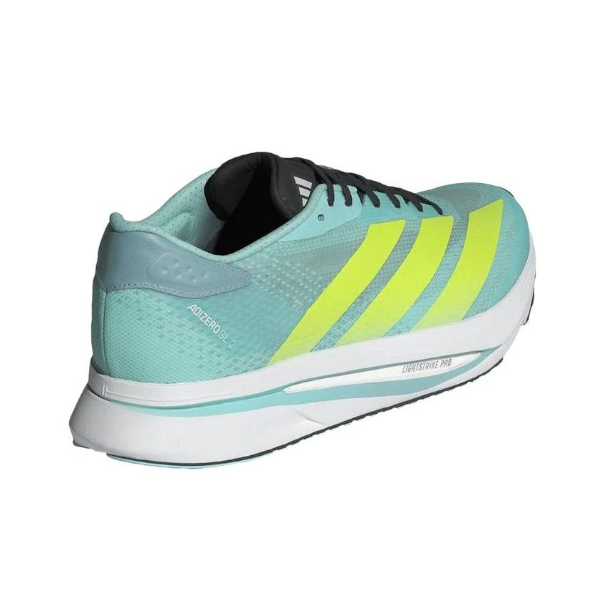 adidas Adizero SL2 Flash Aqua Lucid Lemon Męskie Sneakersy Teal Mint-Ton JR5121