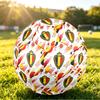 Belgien Fußball Aufdruck Größe 5 Fußball Ball Verschleißfest Standard Erwachsenen Trainingsfußball Fan Geschenk für Indoor Outdoor Spiel Sport