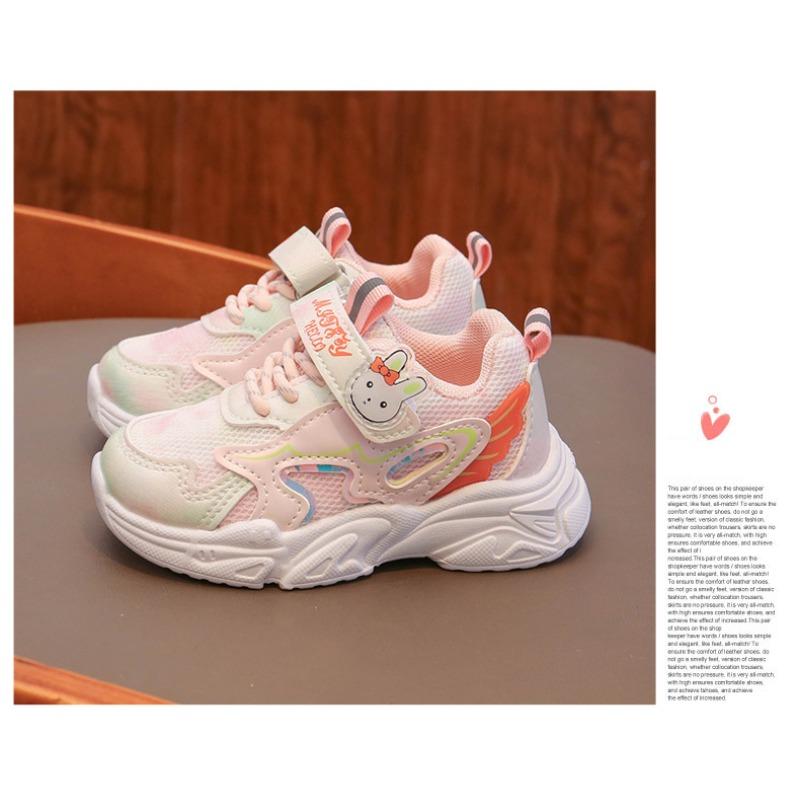 Kinderschuhe Neuheiten Frühling/Herbst, Atmungsaktive Mädchen-Netzschuhe, Kindersneaker, Laufschuhe für Babys von 1-6 Jahren.