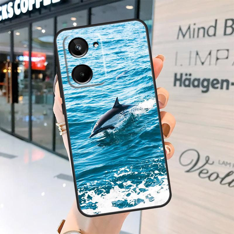 Dolphin Case For Realme 15 14 13 12 11 Pro Plus GT6 GT7 Pro C55 C51 C35 C53 C61 C65 C67 C63 C71 C75