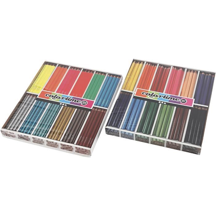 Thick, Triangular, Quality Colored Pencils. Ref 38075