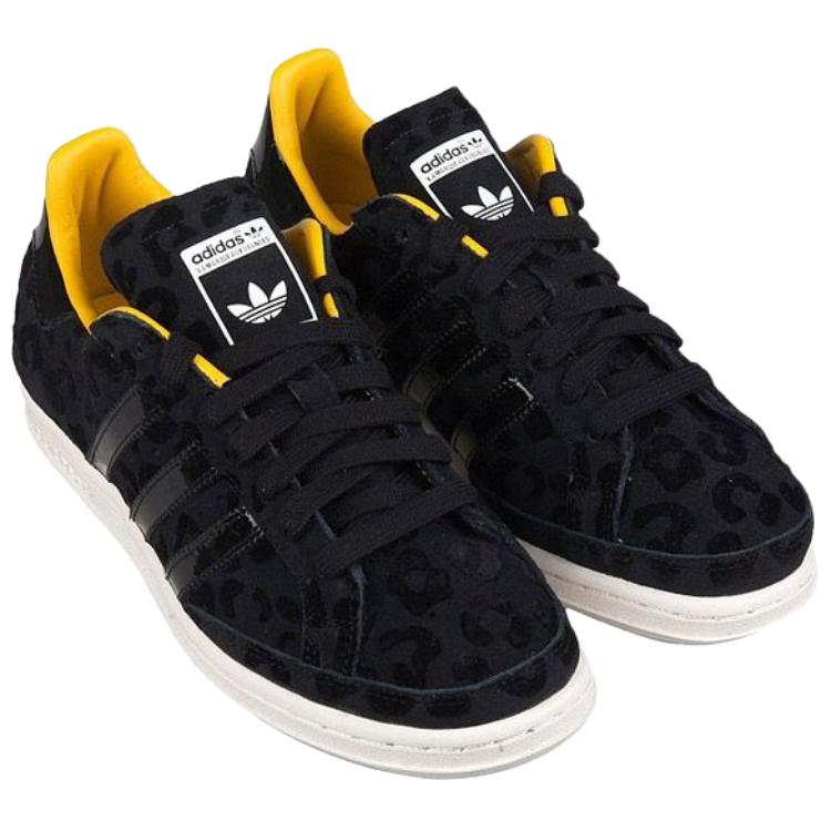 Adidas Originals National Tennis Og Comfortable Versatile Non-Slip Durable Low-Top Sneakers Women Sneakers Black G96537