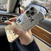 Polka dot bow is suitable for Apple 11 11 mobile phone case cartoon simple 11promax large hole soft case 11 11