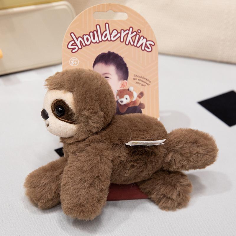 Magnetic Plush Shoulder Doll: Zoo & Oceanarium Souvenir for Kids