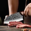 Utility Knife Slicing Meat Fruit Fish Knife Chef Cleaver Chop Vegetables Kitchen Knives Hand Forge Blade Boning Butcher Knife
