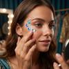 Sparkling 3D Face Stickers - Glitter Temporary for Face and Party Wear