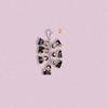 9pcs BTS Multi-Charm Keychain, Bangtan Boys Member Photo/Cartoon Figure Chain Keyring, Kpop ARMY Fans Bag Charm